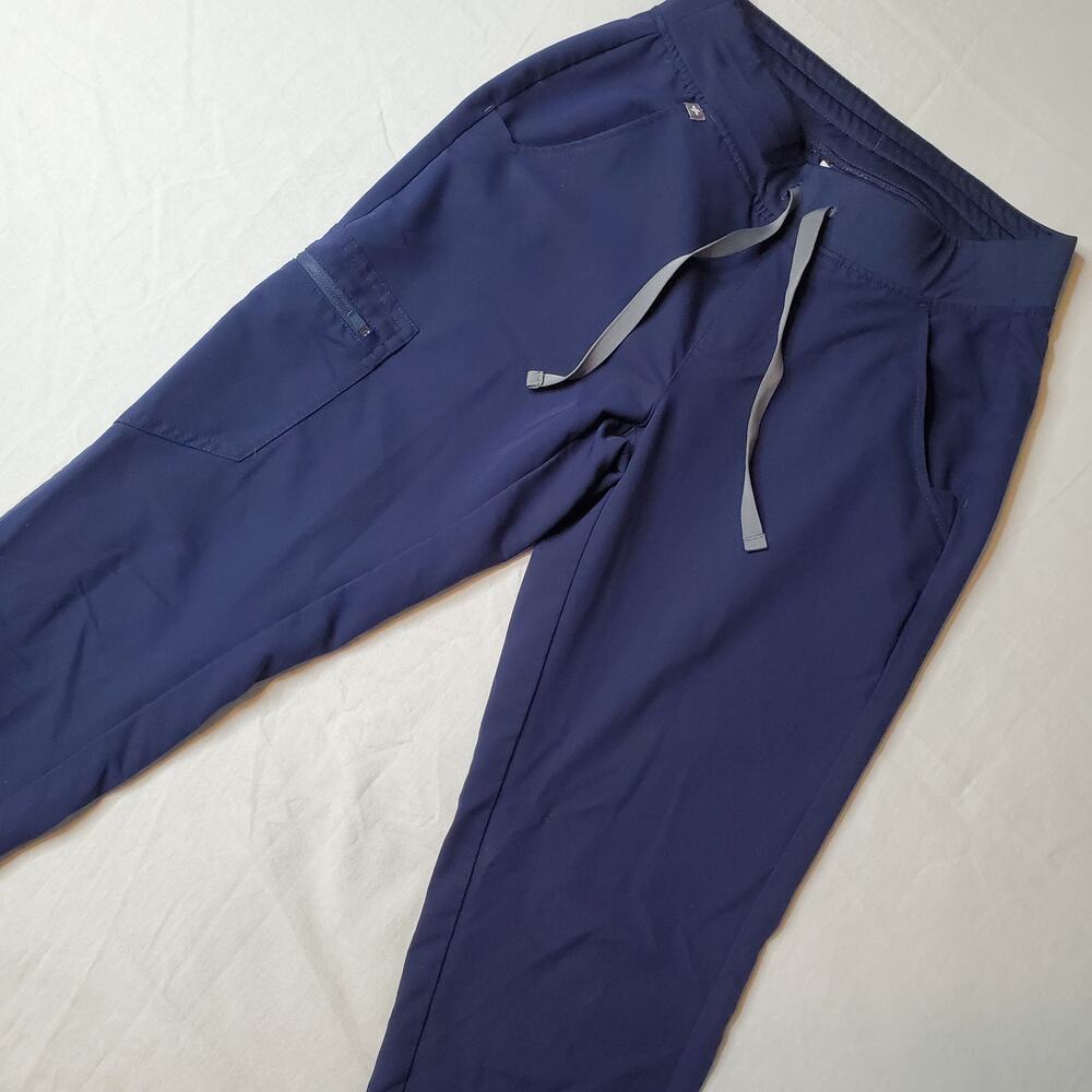 Figs Women's Size XS Zamora 2.0 Jogger Scrub Pants Blue W18SW2005